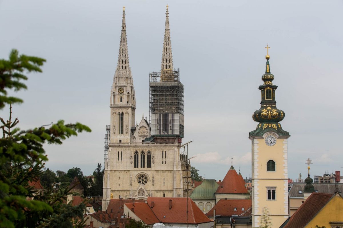 Zagreb Cathedral Damage