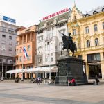 Just Zagreb, main square, ban Jelacic