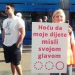 Curriculum Reform, protest Zagreb, Sinisa Bogdanic/DW