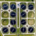 zagreb from above drone photo